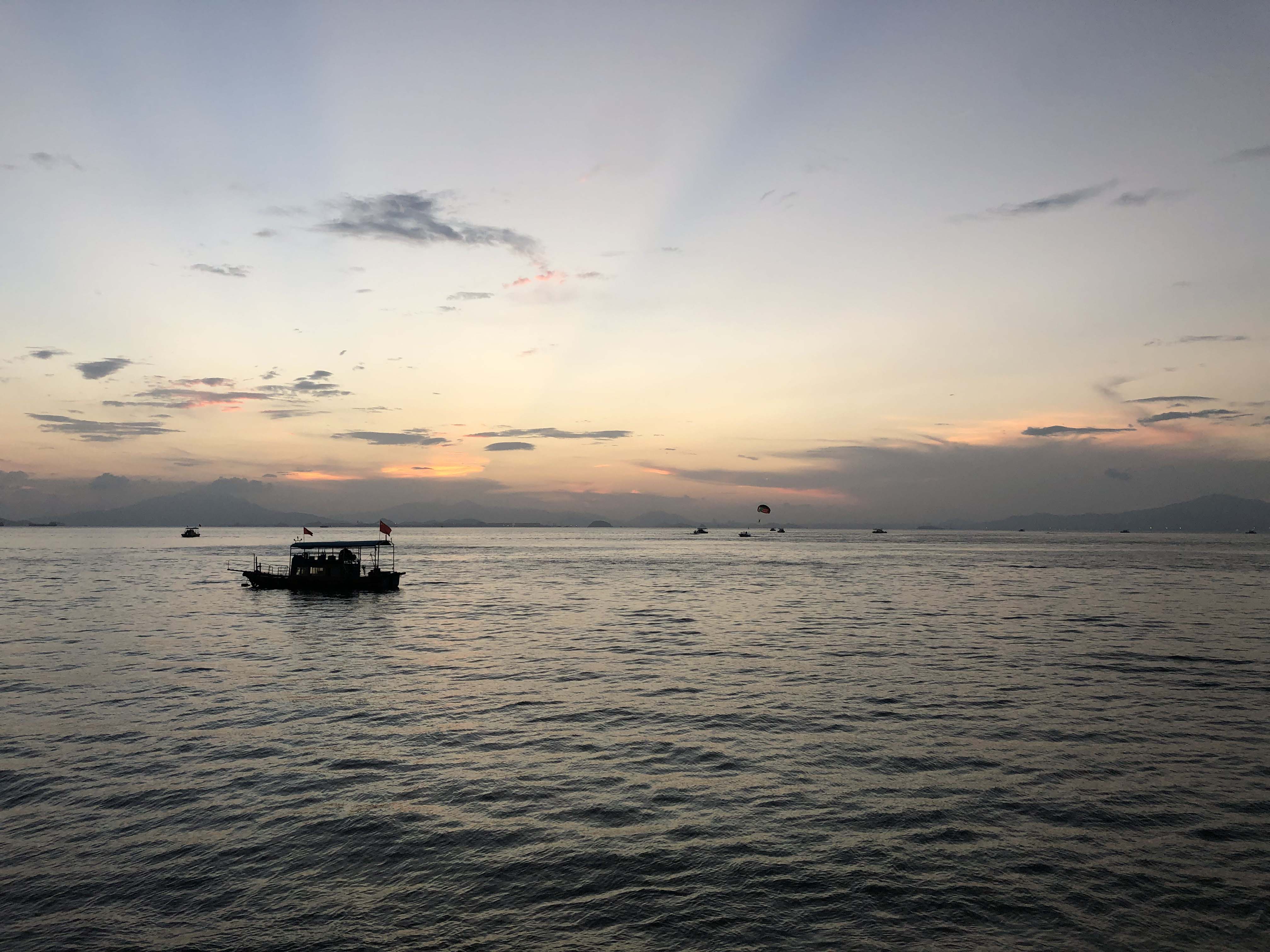 酒店旁边的海景