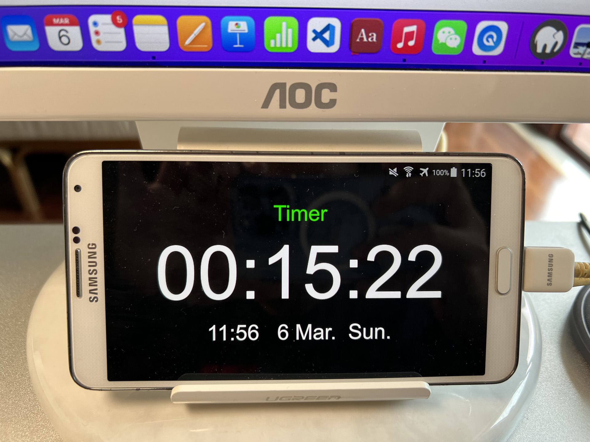 My Invented Smart Desk Clock