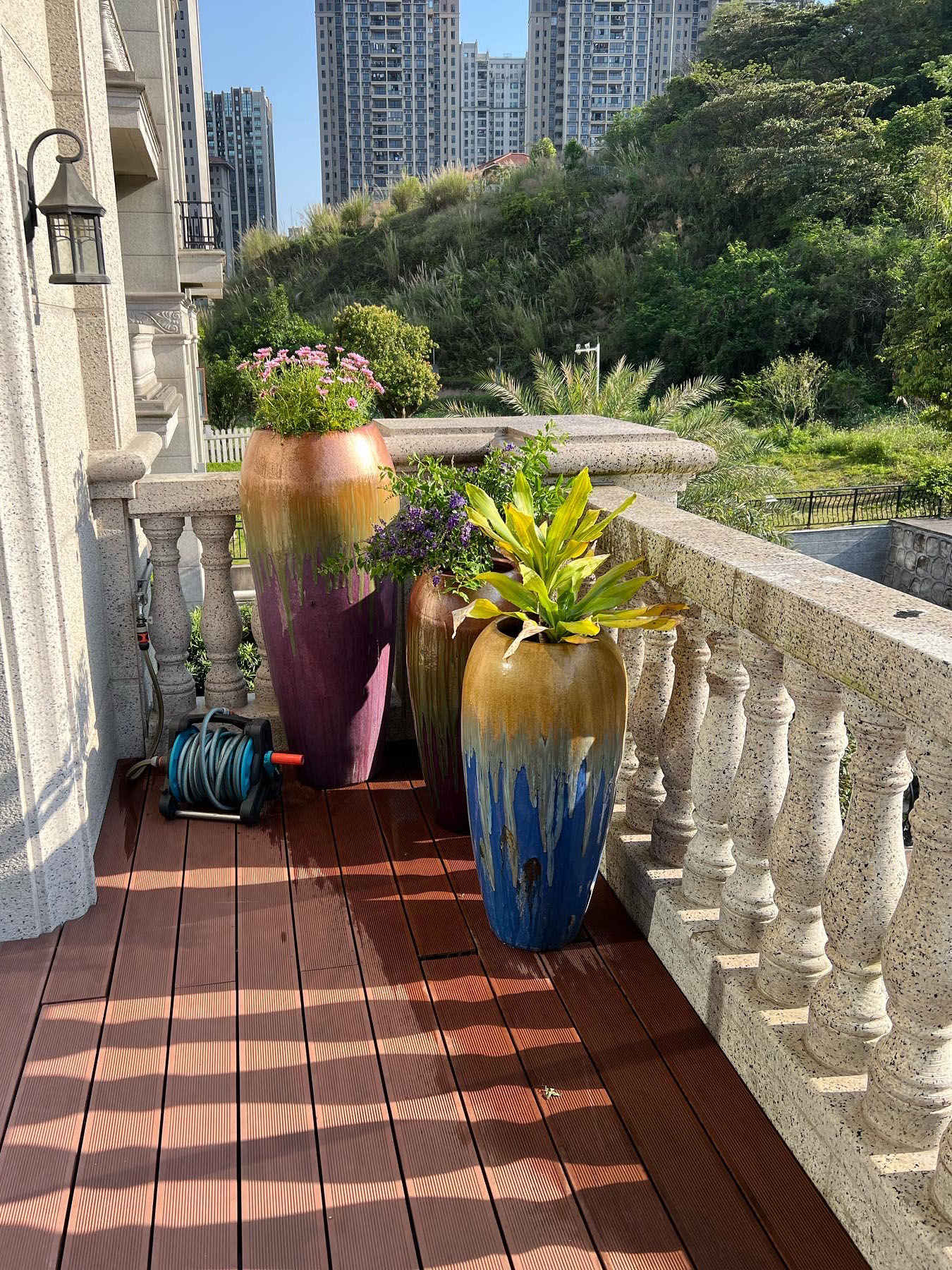 Bedroom Balcony with Flowers