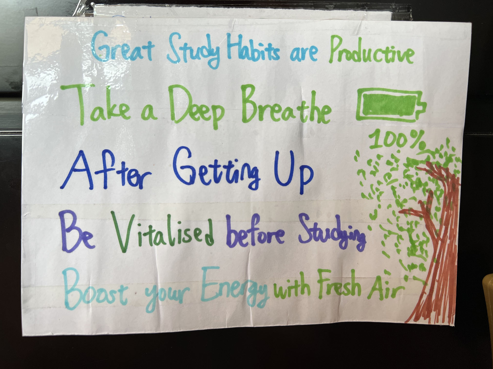 Great Study Habits Sticker After Getup