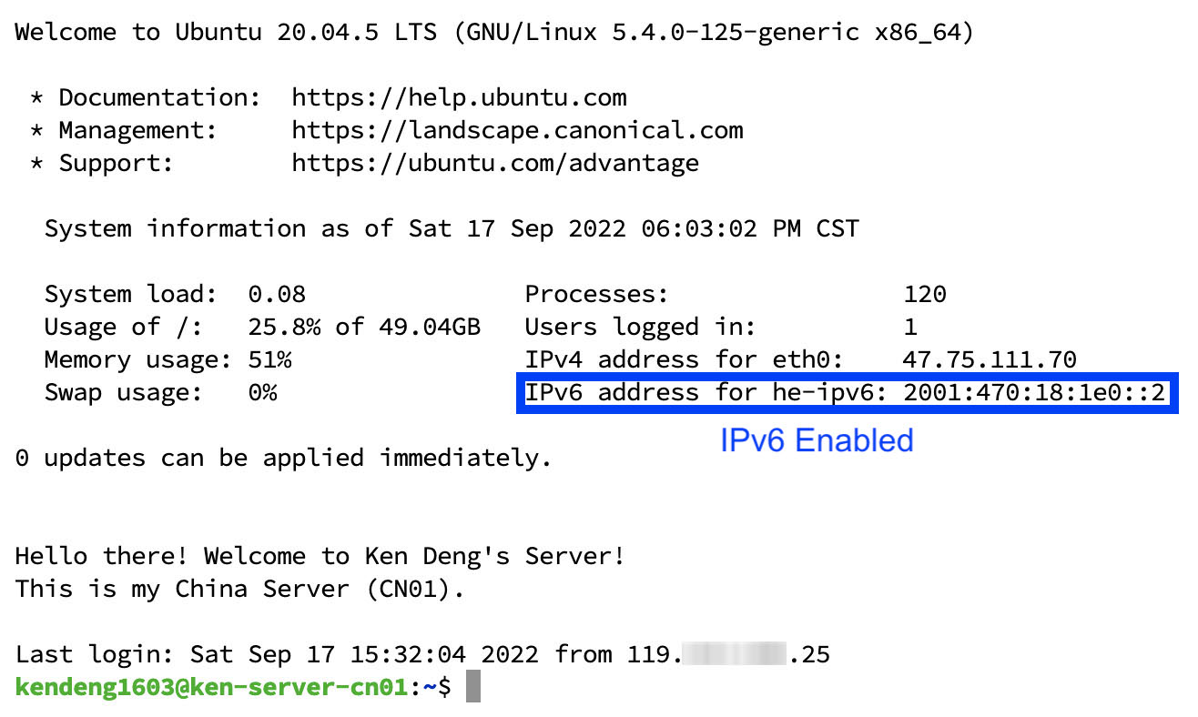 My Web Server Configurations