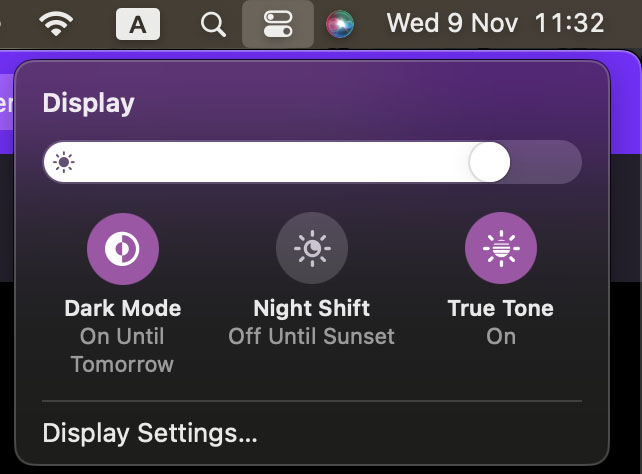 Dark Mode on macOS