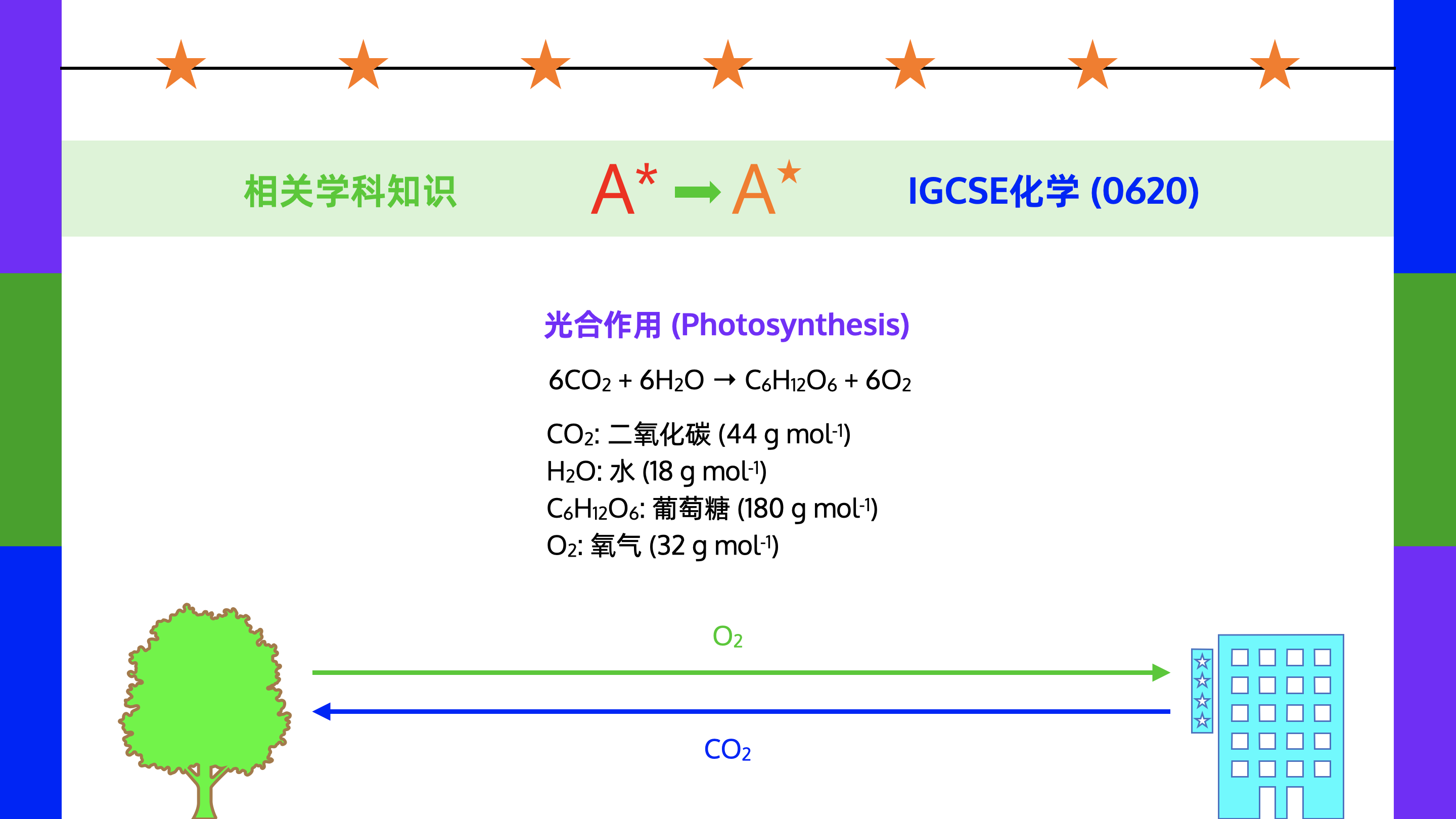 化学(0620)知识点：光合作用