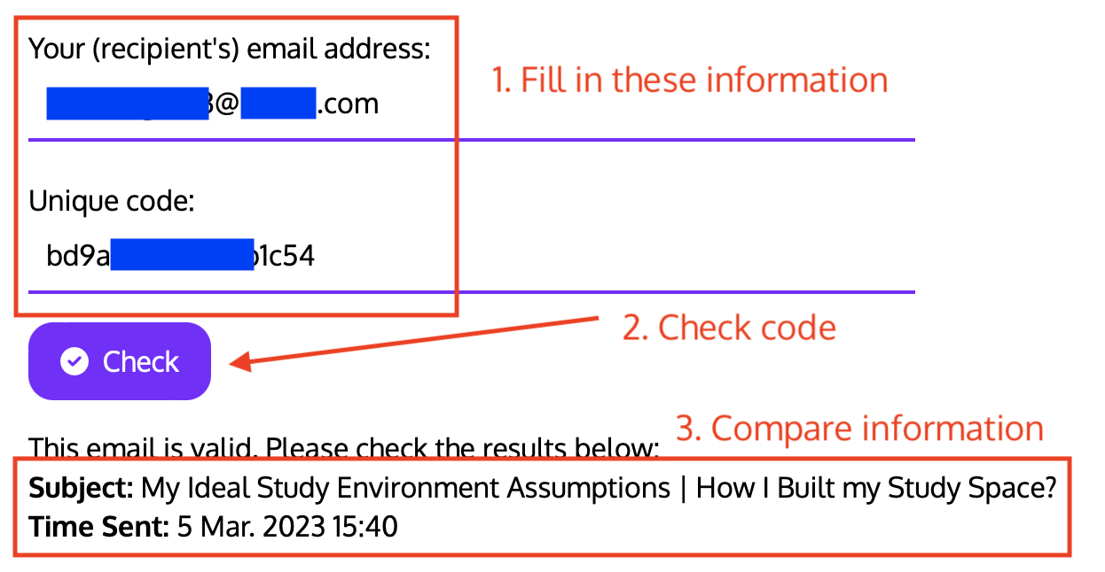Check Email Validity