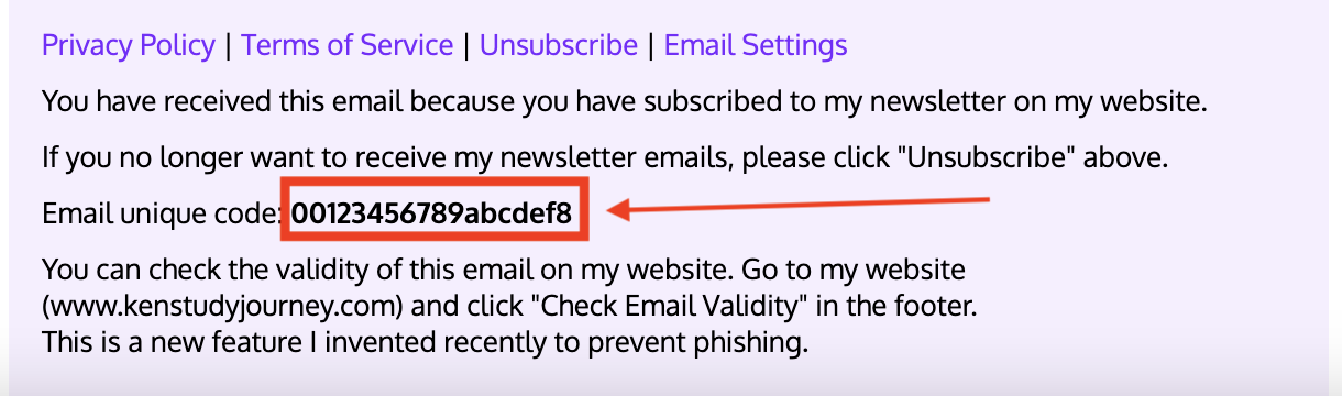 Check Email Validity