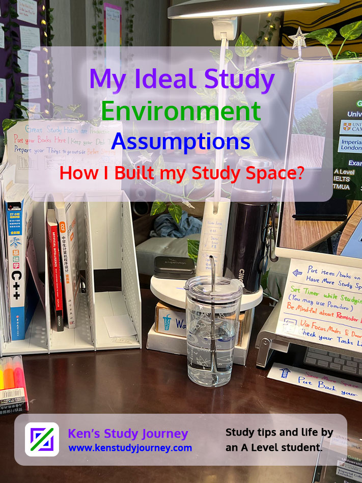 My Ideal Study Environment Assumptions | Where to Study Productively?