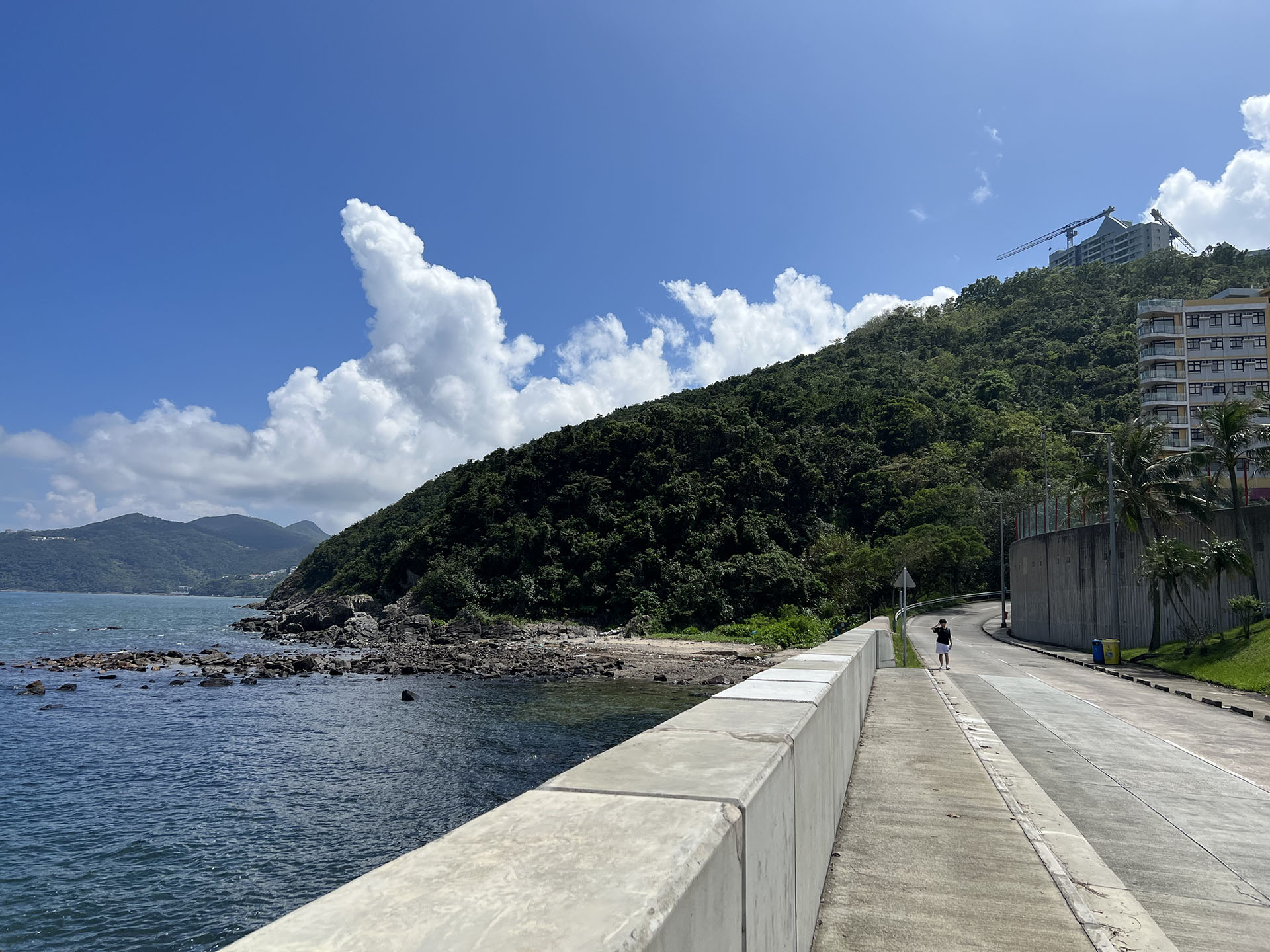 HKUST Seafront with Mountain