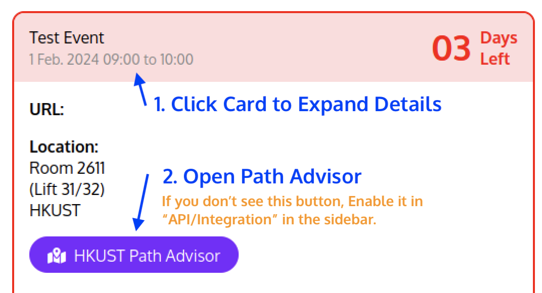 Opening HKUST Path Advisor in Planner 4